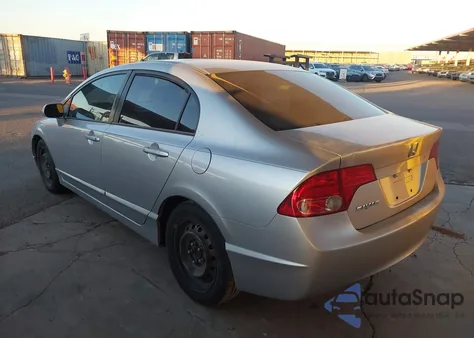 2006 Honda Civic Lx из США, поврежденный, VIN 1HGFA165X6L079394